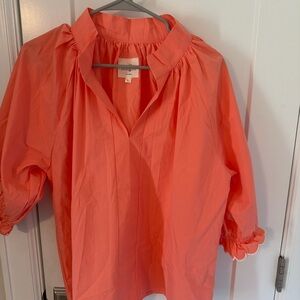 Umgee Coral Blouse